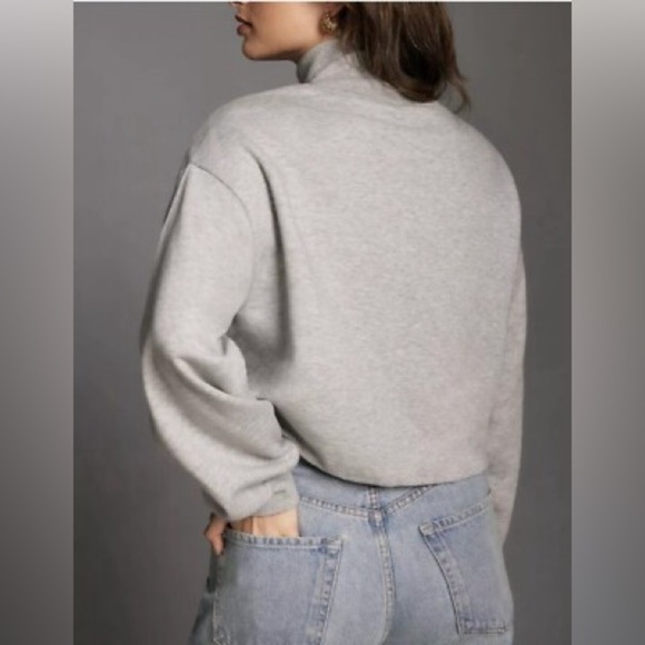 Pilcro Anthropologie Jumper Cropped Turtleneck Sweater - Picture 7 of 12
